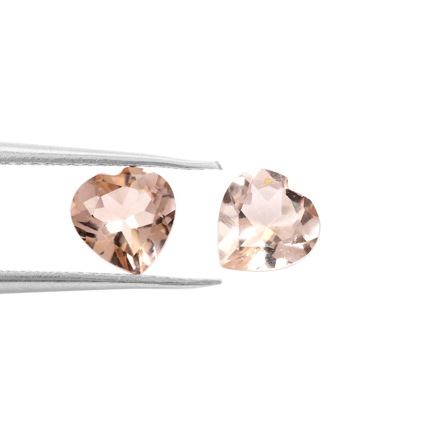 Peach Morganite 6x6mm 0.45 Carats