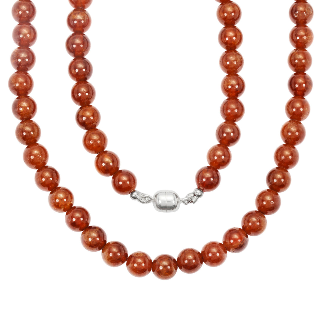 Gomed (Hessonite) 24" Necklace for Rahu Remedies