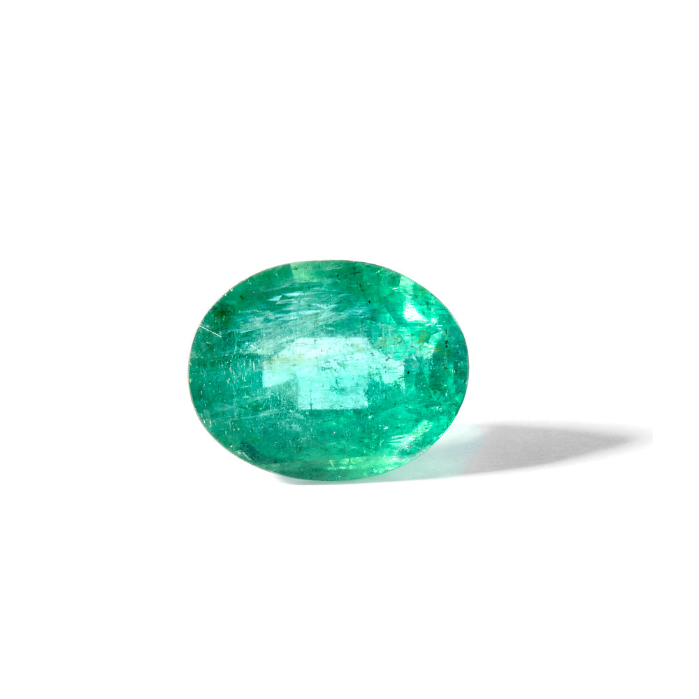 Certified Zambian Emerald (Panna)-2.67 Carats (2.94 Ratti) Zambia, SKU:OA0319