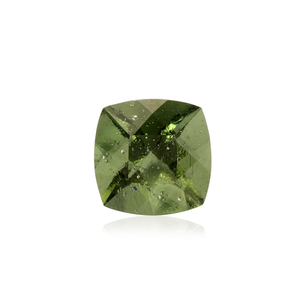 Moldavite (Cushion 6x6mm) 0.76 Carats ODTI71