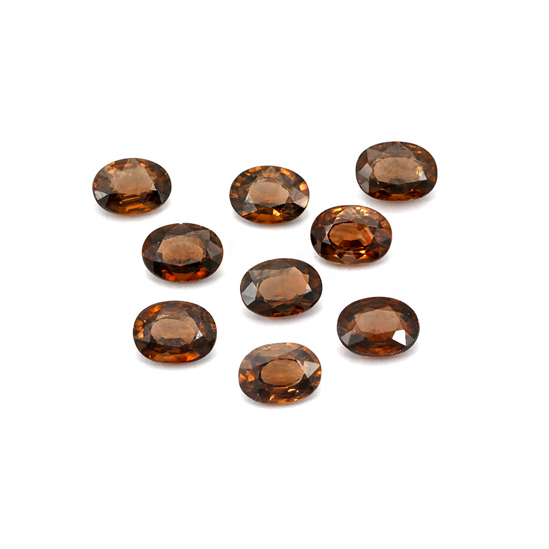 Cognac Zircon 8x6mm 1.90 Carats