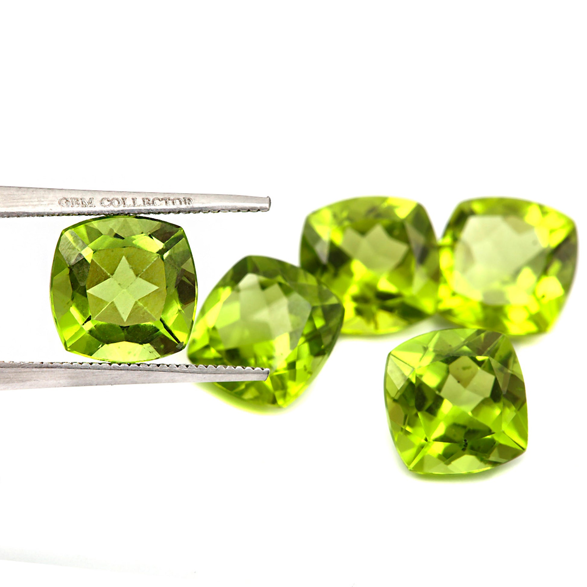 Peridot 8x8mm 2.20 Carats