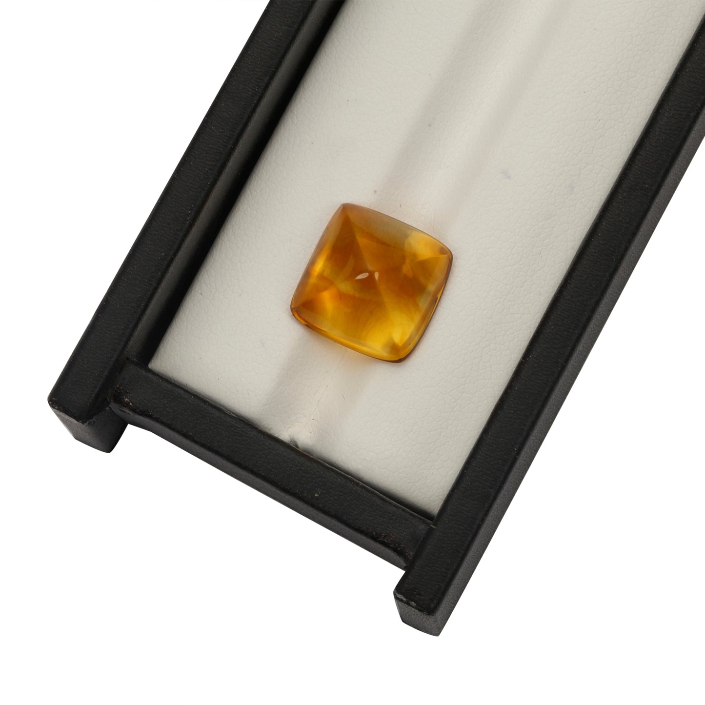 Citrine Sugarloaf 13x13mm 7.70 Carats