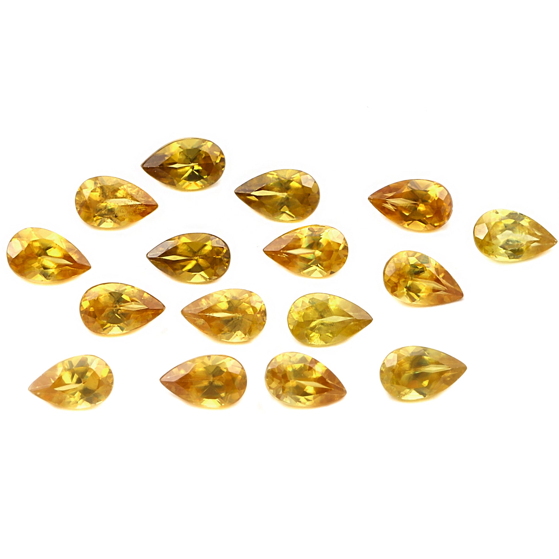 2Pc Lot Sphene 5x3mm 0.90 Carats