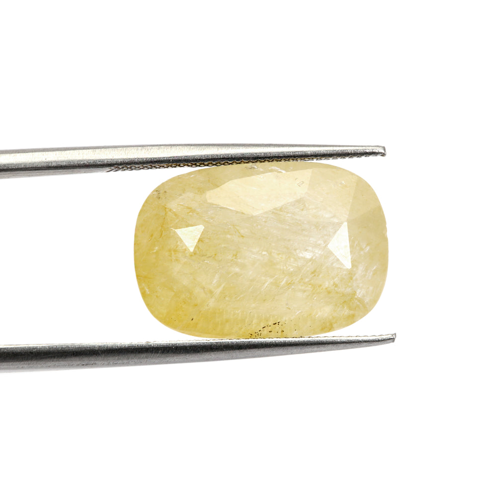 Certified Yellow Sapphire-10.58 Carats (11.63 Ratti) Sri Lanka (Ceylon), SKU: OLZI21