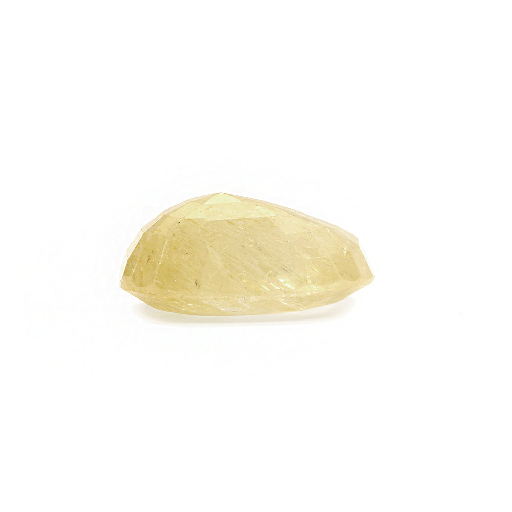 Certified Yellow Sapphire-10.58 Carats (11.63 Ratti) Sri Lanka (Ceylon), SKU: OLZI21