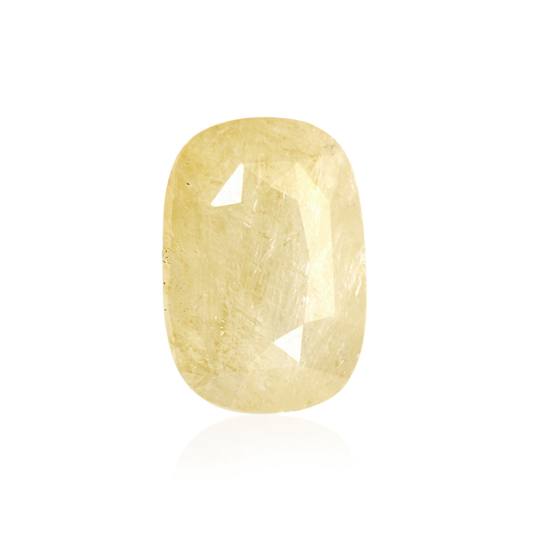 Yellow Sapphire (Pukhraj) 10.57 Cts (11.63 Ratti) Sri Lanka (Ceylon)