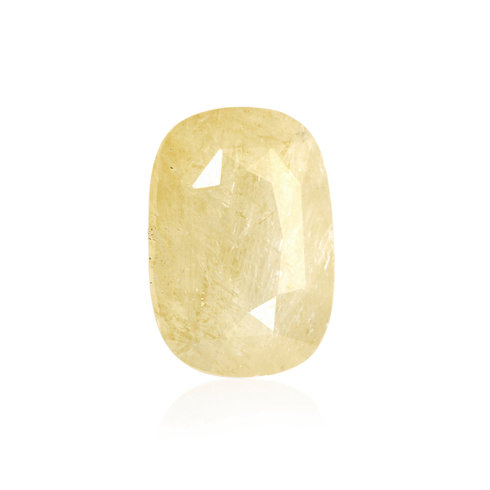 Certified Yellow Sapphire-10.58 Carats (11.63 Ratti) Sri Lanka (Ceylon), SKU: OLZI21
