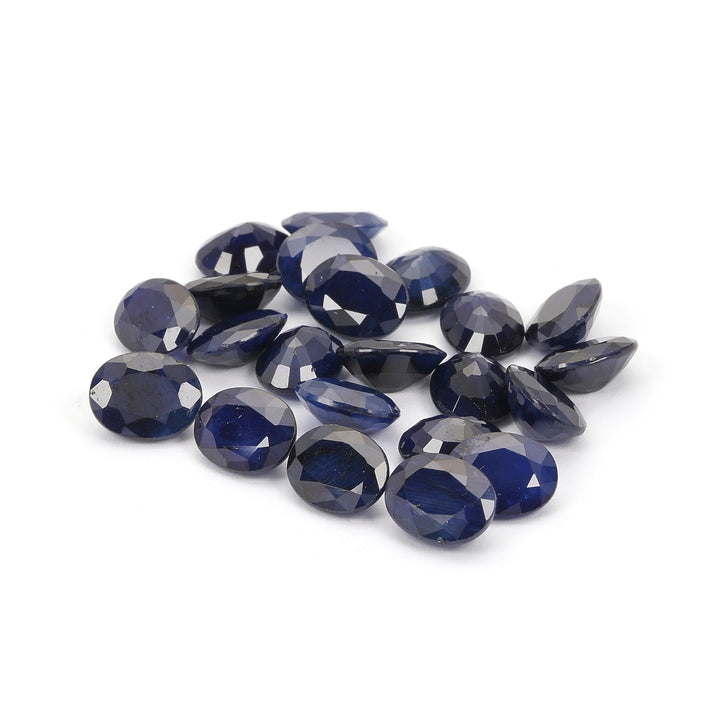 10 Carats Lot Blue Sapphire 9x7mm Approx 4 Piece