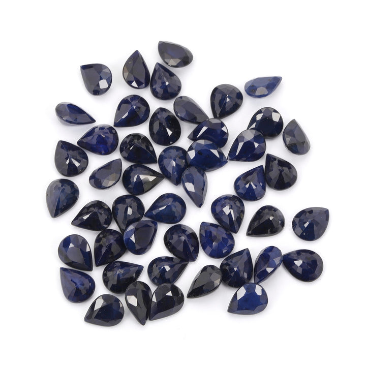 10 Carats Lot Blue Sapphire 9x7mm Approx 5 Pieces