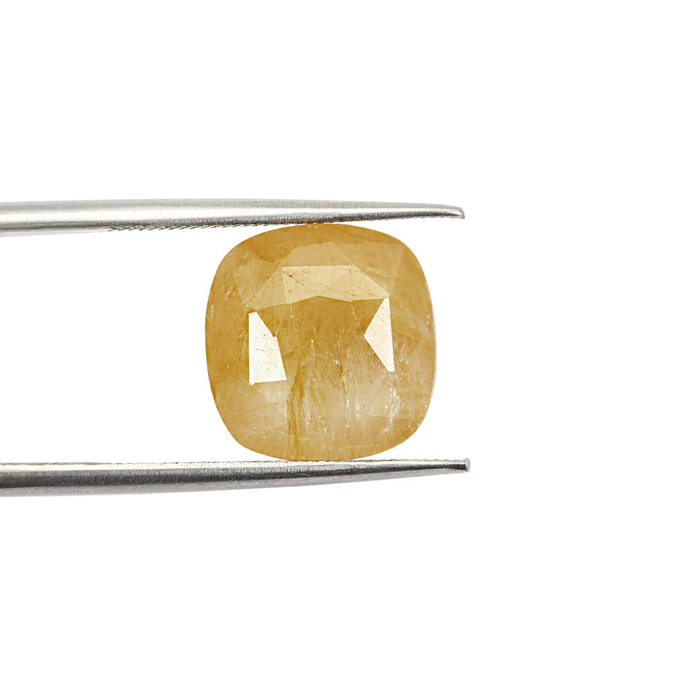Certified Yellow Sapphire-6.59 Carats (7.24 Ratti) Burma, SKU: OQZI30