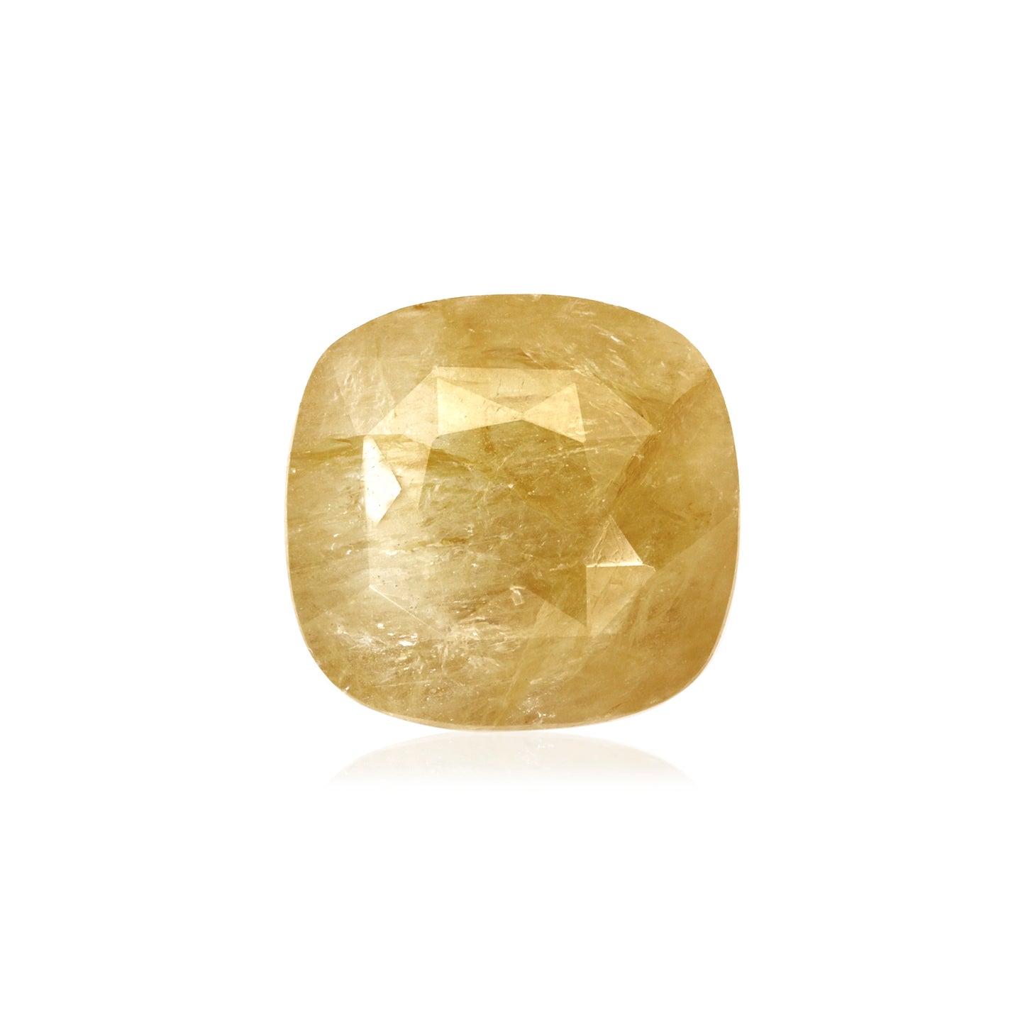 Certified Yellow Sapphire-6.59 Carats (7.24 Ratti) Burma, SKU: OQZI30