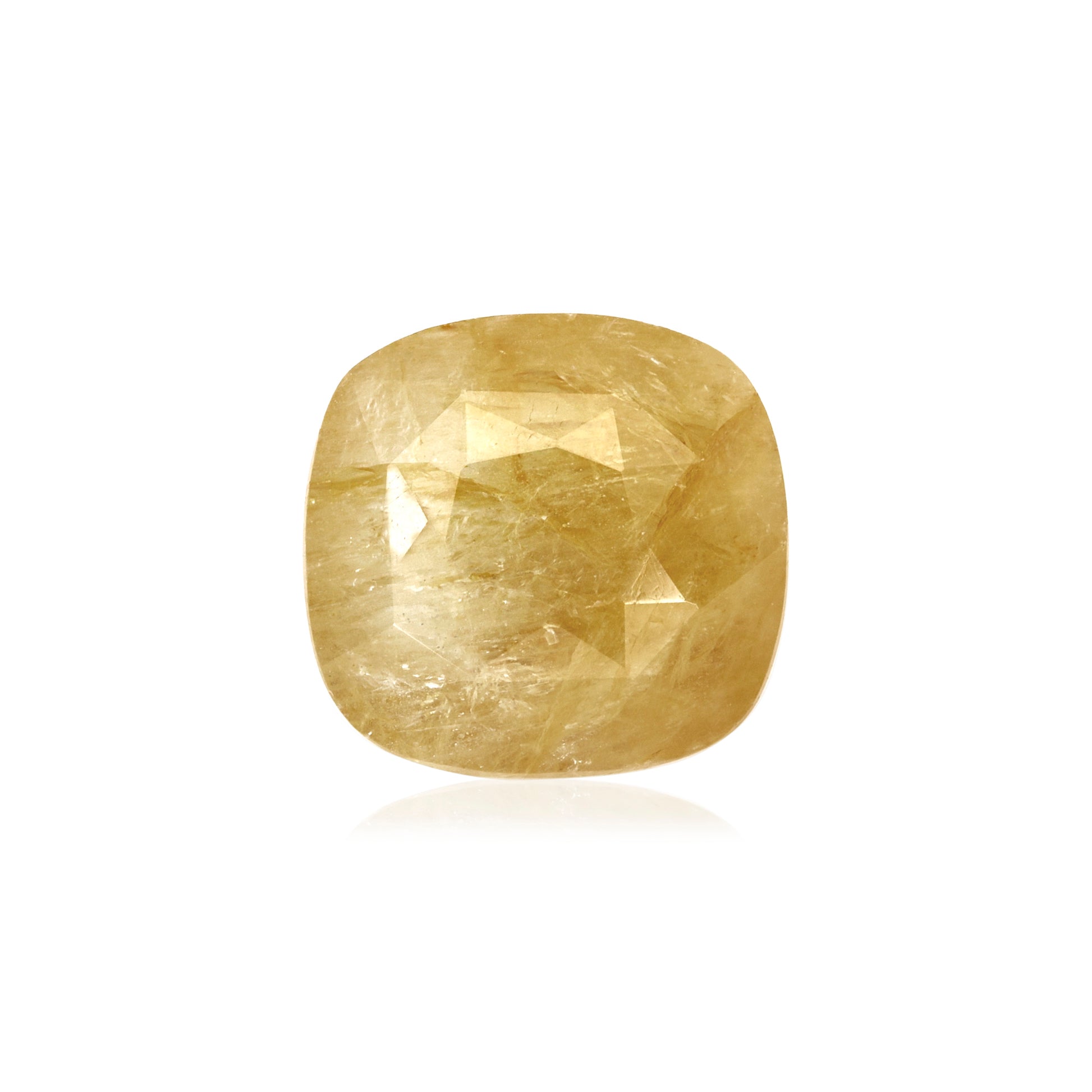 Certified Yellow Sapphire-6.59 Carats (7.24 Ratti) Burma, SKU: OQZI30