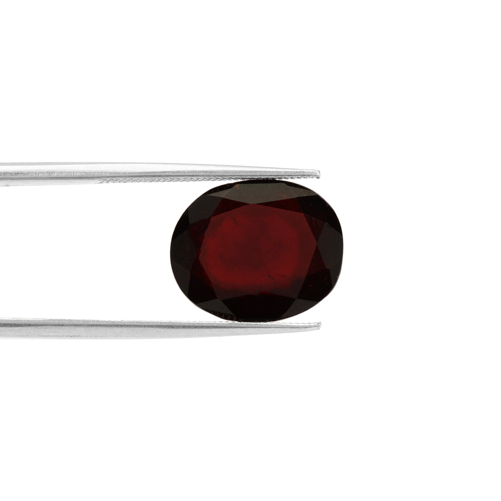 Certified Black Hessonite (Kala Gomed) 7.47Cts (8.22 Ratti) OQZI40