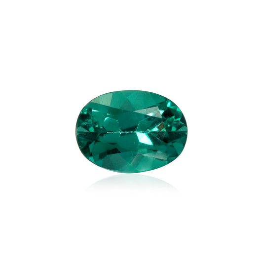 Blue Green Apatite (Oval 7x5mm) 0.65 Carats