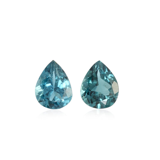 Indicolite Tourmaline (Pear 5x4mm) 0.25 Carats