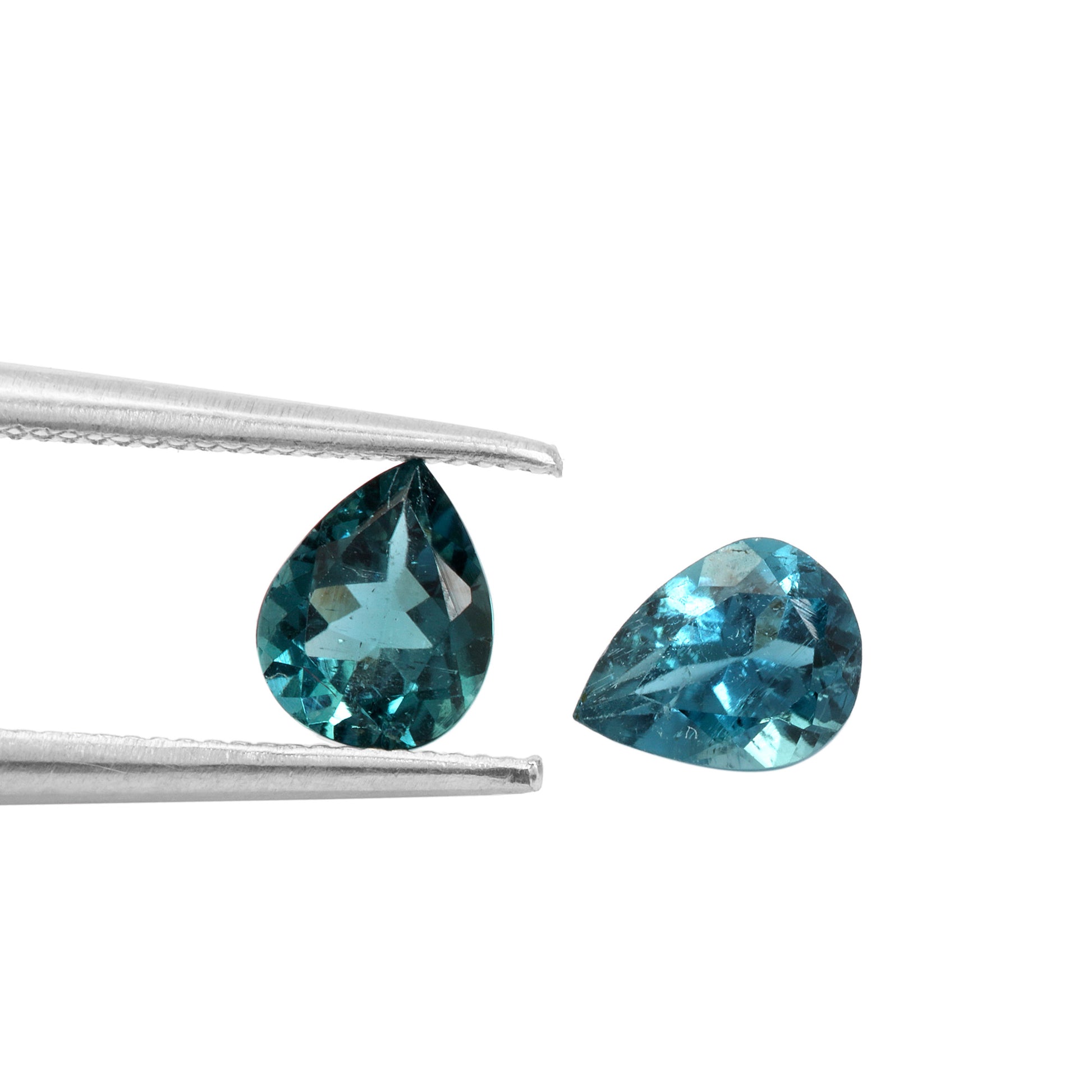 Indicolite Tourmaline (Pear 5x4mm) 0.25 Carats