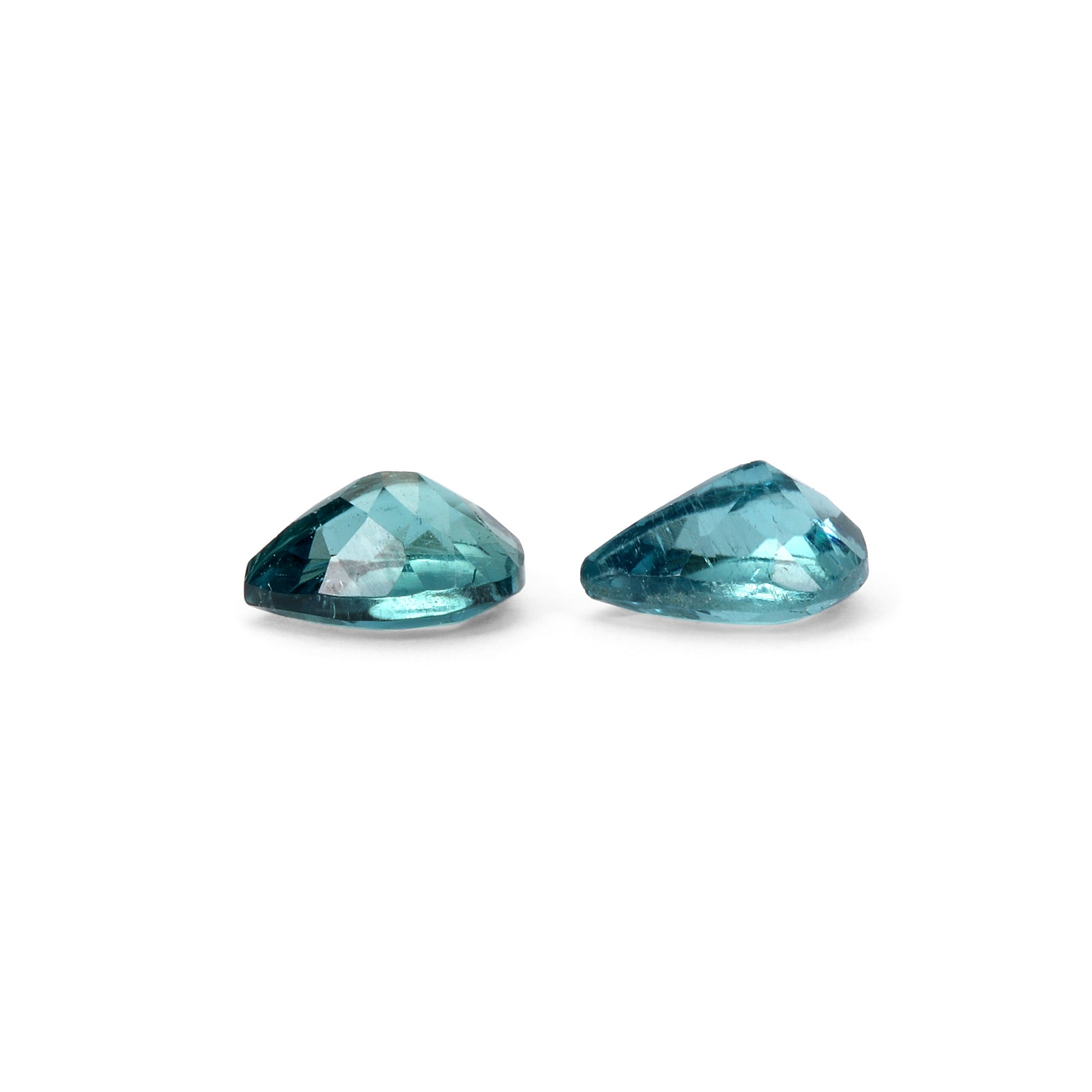 Indicolite Tourmaline (Pear 5x4mm) 0.25 Carats