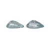 2Pc Lot Aquamarine 6x4mm 0.60 Carats