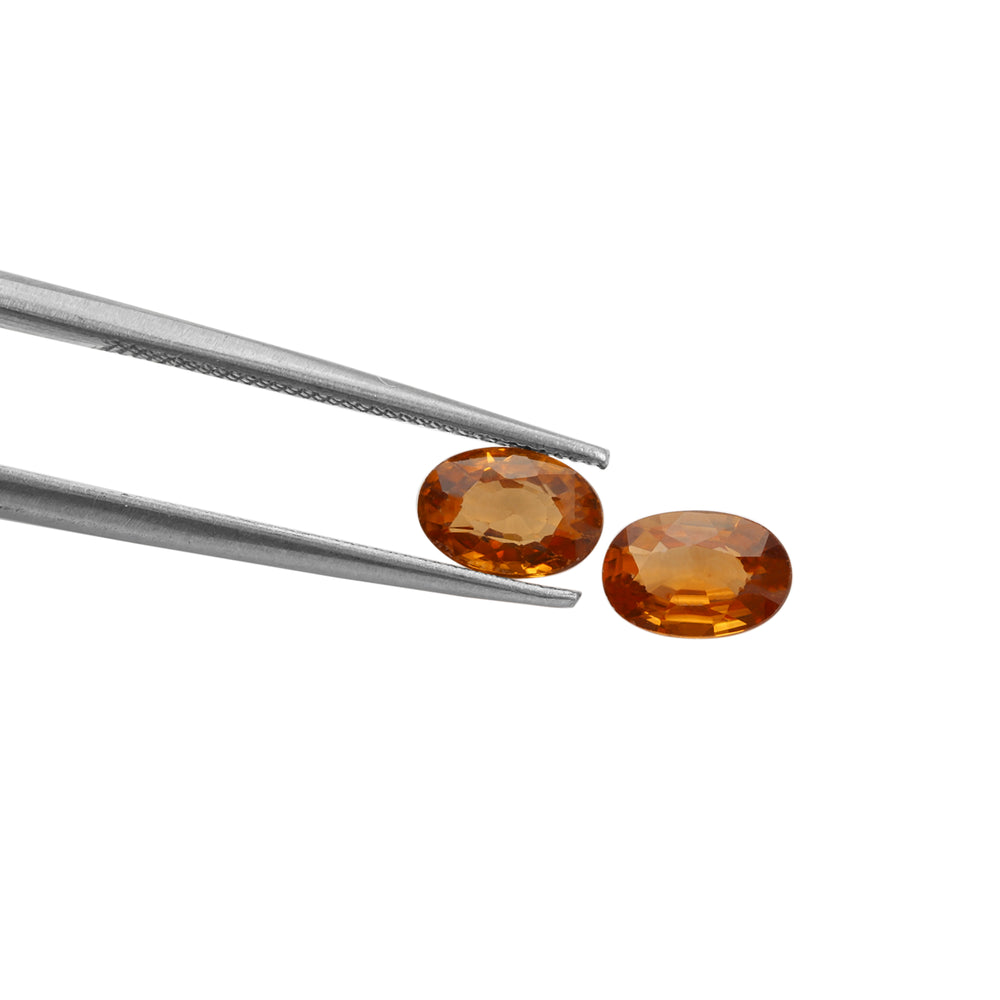 Cognac Zircon (Oval 6x4mm) 0.50 Carats OWWM71