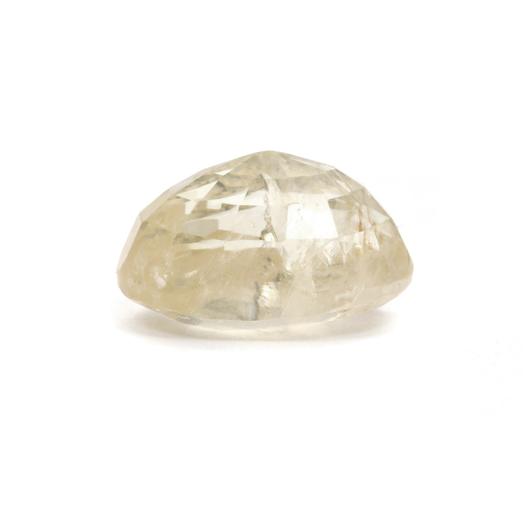 Yellow Sapphire (Pukhraj) 5.85 Cts (6.44 Ratti) Sri Lanka (Ceylon)
