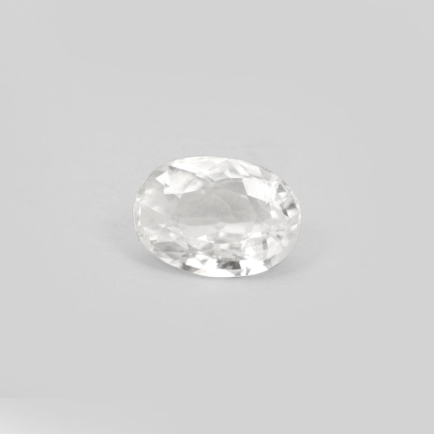 Certified White Zircon 6.41 Cts (7.05 Ratti) OYVW91