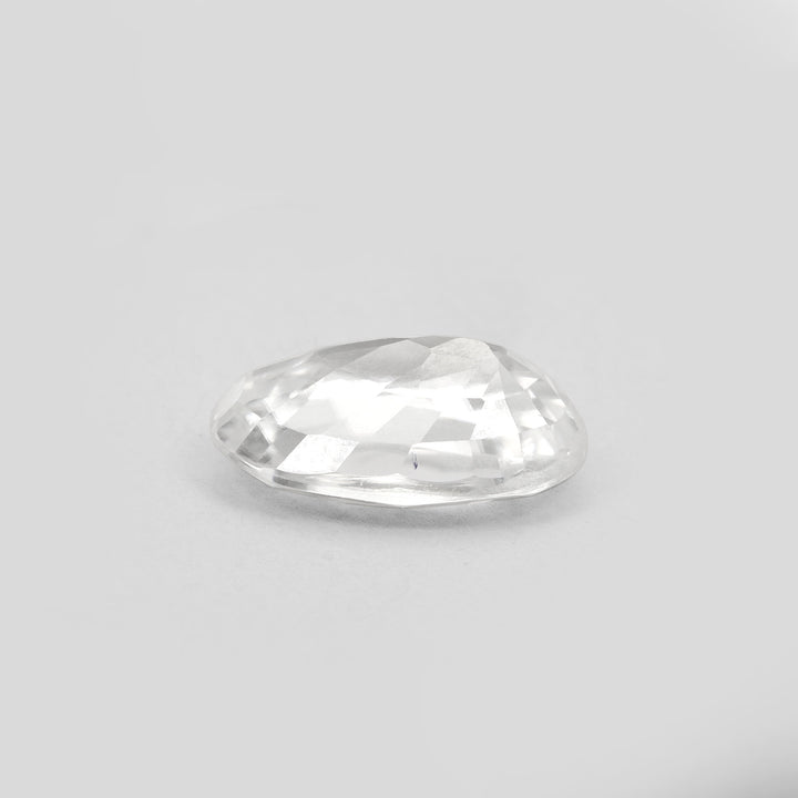 Natural White Zircon 6.38 Cts (7.02 Ratti)