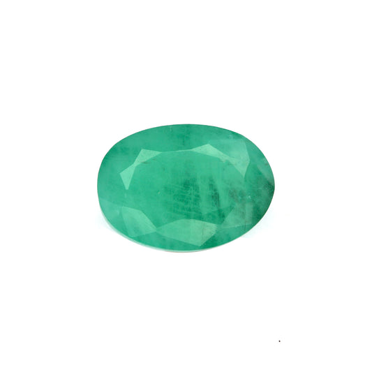 Certified Zambian Emerald (Panna)-4.91 Carats (5.40 Ratti) Zambia, SKU: OZXB01