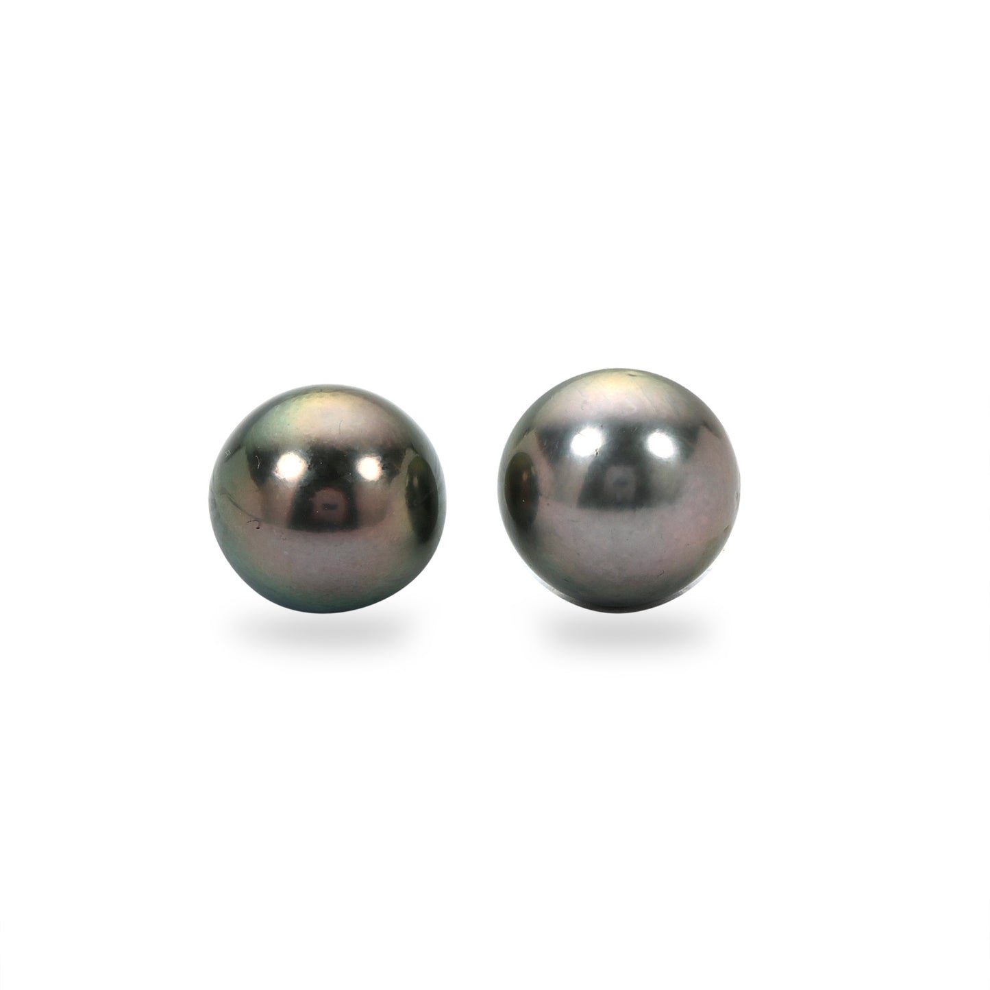 Certified Tahitian Grey Black Pearl Undrilled 16.32 Carats (17.95 Ratti) 12-13mm Tahiti PAOZ43