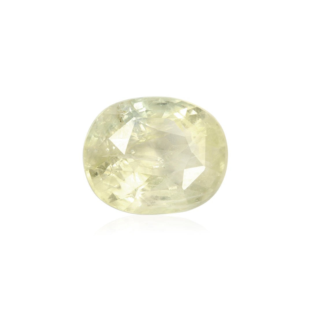 Yellow Sapphire (Pukhraj) 8.00 Cts (8.80 Ratti) Sri Lanka (Ceylon)