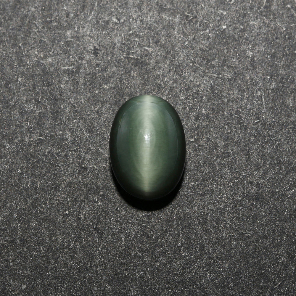 Certified Cat's Eye Quartz (Lahsunia) 8.48 Cts. (9.33 Ratti) XKVD38