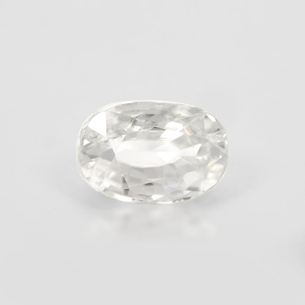 Certified White Zircon 8.31 Cts (9.14 Ratti) PBVW03