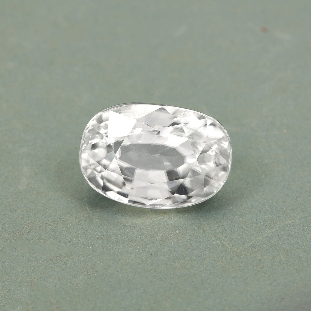 Certified White Zircon 8.31 Cts (9.14 Ratti) PBVW03