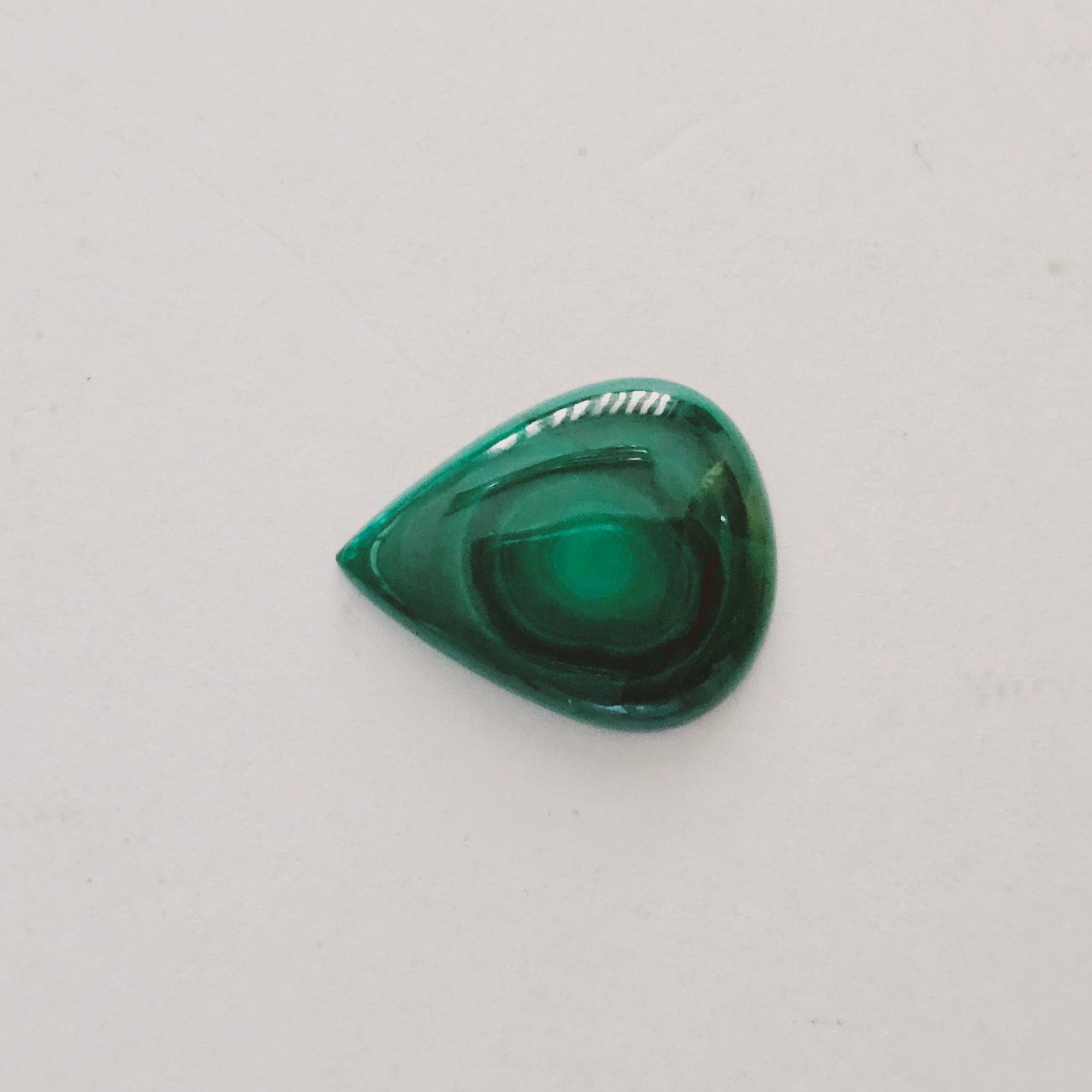 Malachite Pear 25.97 Carats