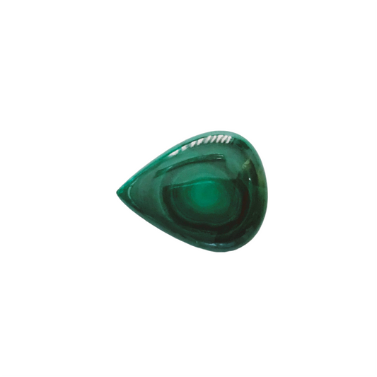 Malachite Pear 25.97 Carats