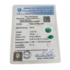 Certified Zamian Emerald (Panna)-1.65 Carats (1.81 Ratti) Zambia, SKU:PE0329