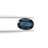 Certified Nigerian Blue Sapphire Oval 1.25 Carats PICI80