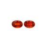 2Pc Lot Spessartite Garnet (Oval 6x4mm) 1.00 Carats PKSI09