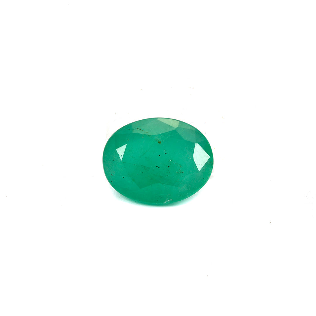 Certified Zambian Emerald (Panna) 7.36 Carats (8.10 Ratti) Zambia