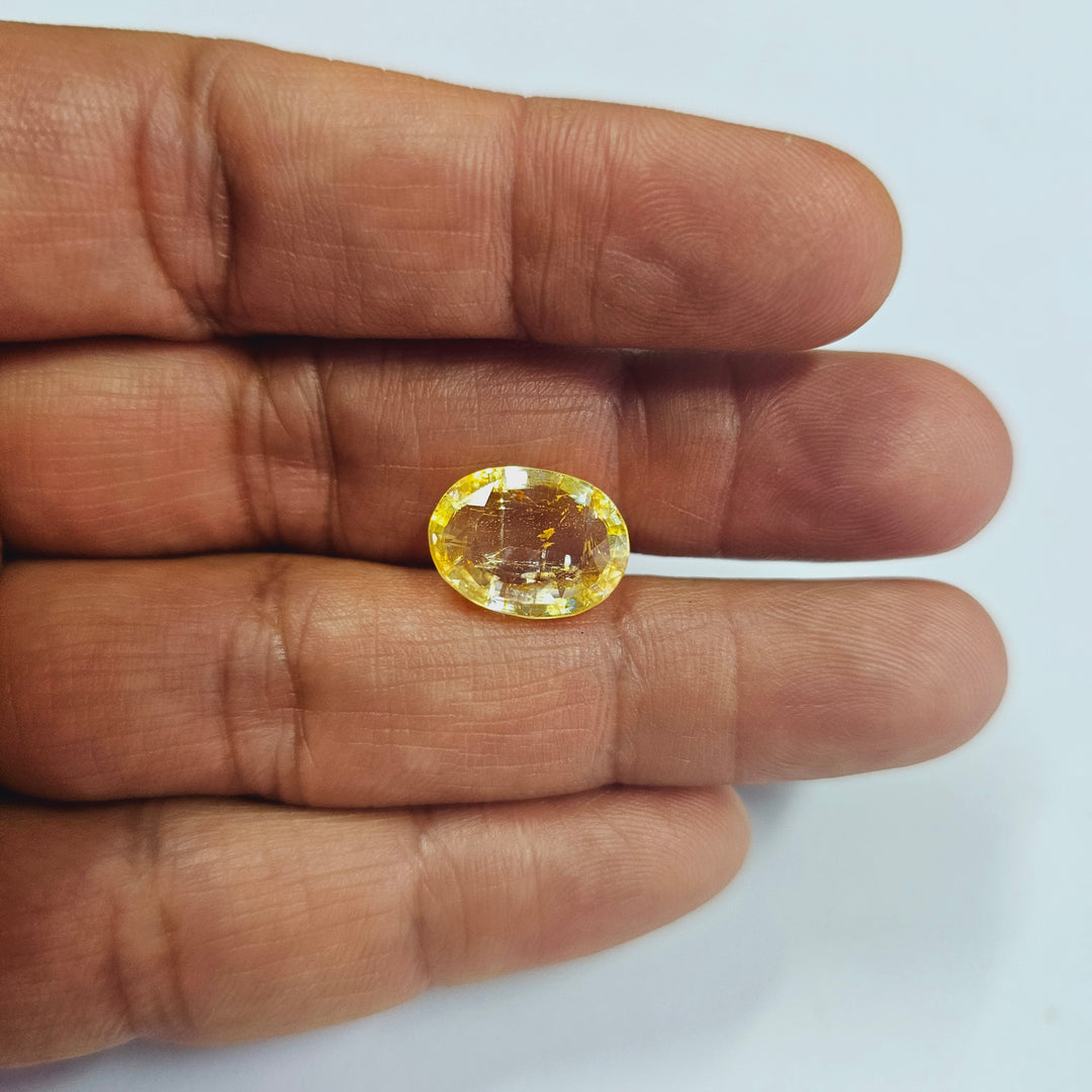 Natural Yellow Topaz 10.25 Cts (11.28 Ratti)