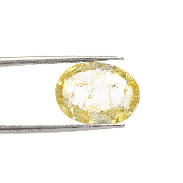 Certified Yellow Topaz 10.25 Cts (11.28 Ratti)