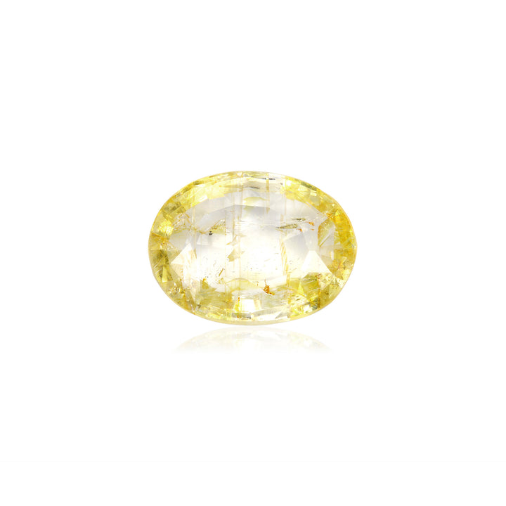 Certified Yellow Topaz 10.25 Cts (11.28 Ratti)