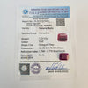 Certified Ruby (Manik) 7.21 Cartas (7.93 Ratti) SKU-PRZA60