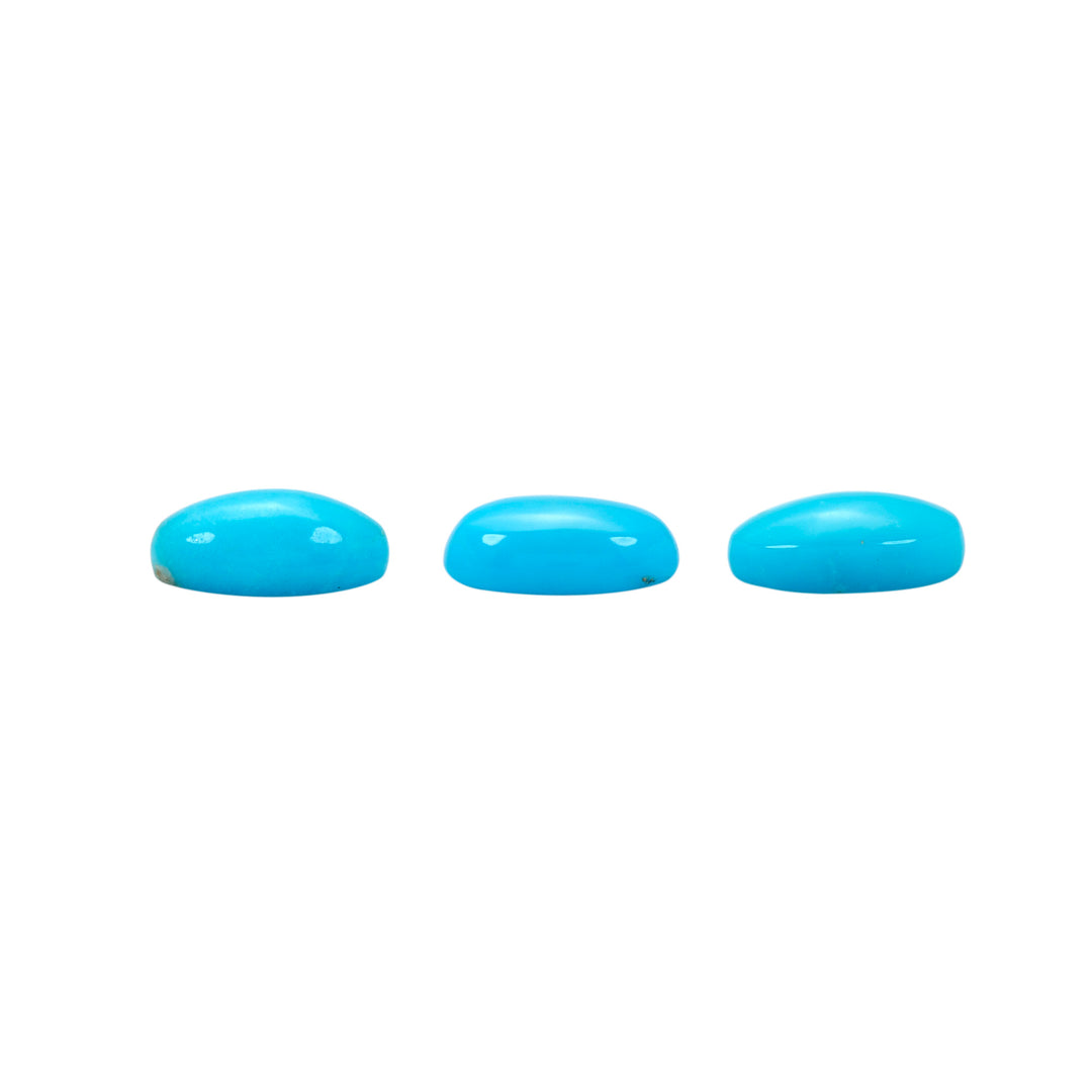 3Pc Lot Arizona Turquoise (Oval 5x3mm) PSOP08