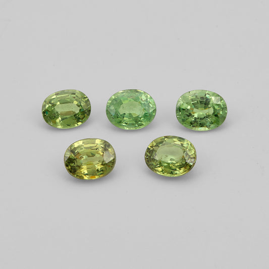 Demantoid Garnet 5x4mm 0.40 Carats