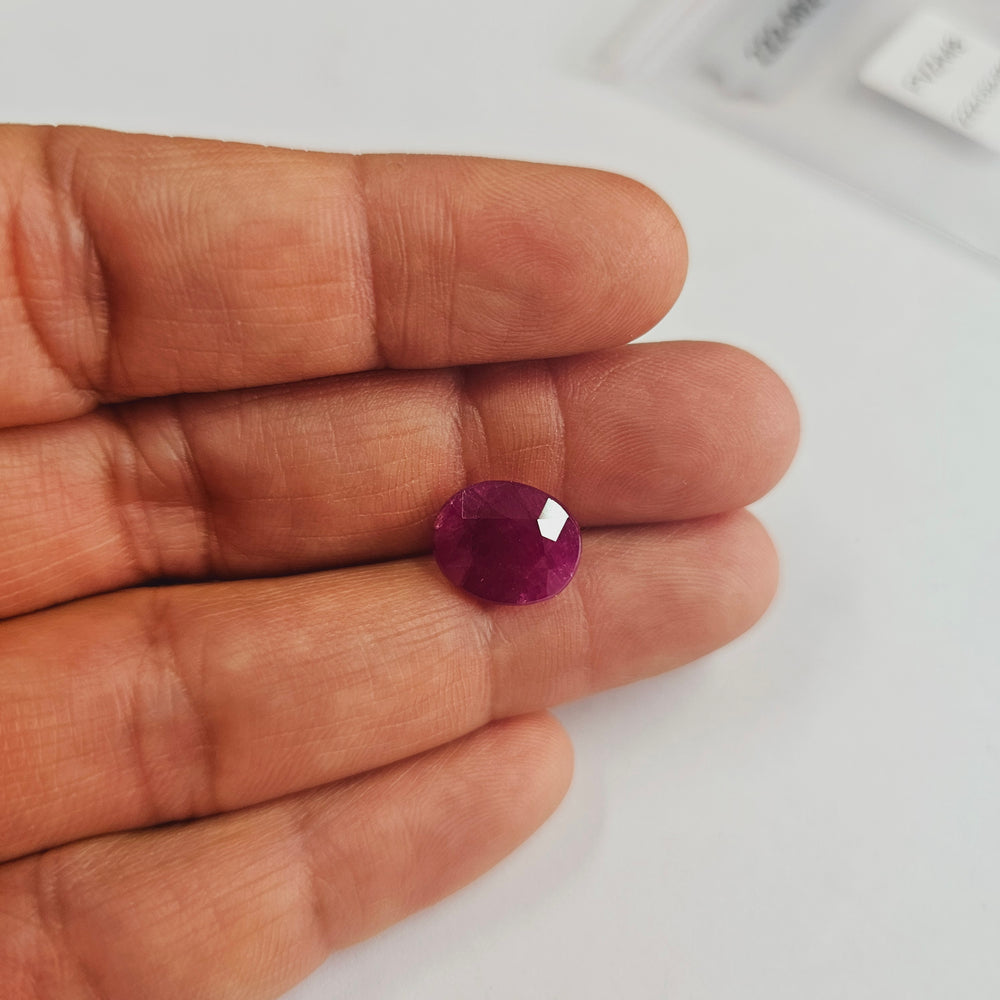Certified Ruby (Manik) 7.24 Cartas (7.96 Ratti) SKU-PVZA48