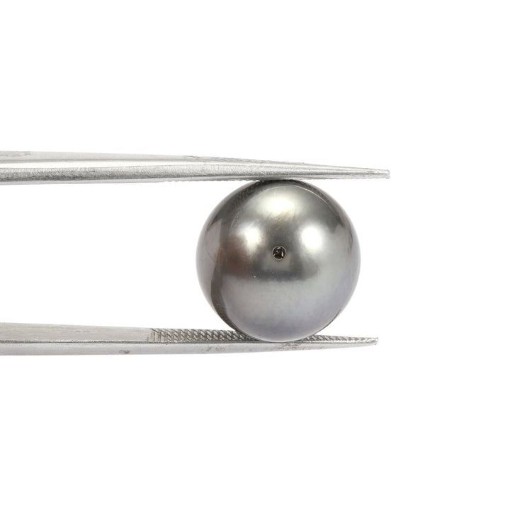 Tahitian Grey Black Pearl 11-12mm Drilled 10.00 Carats (11.00 Ratti)