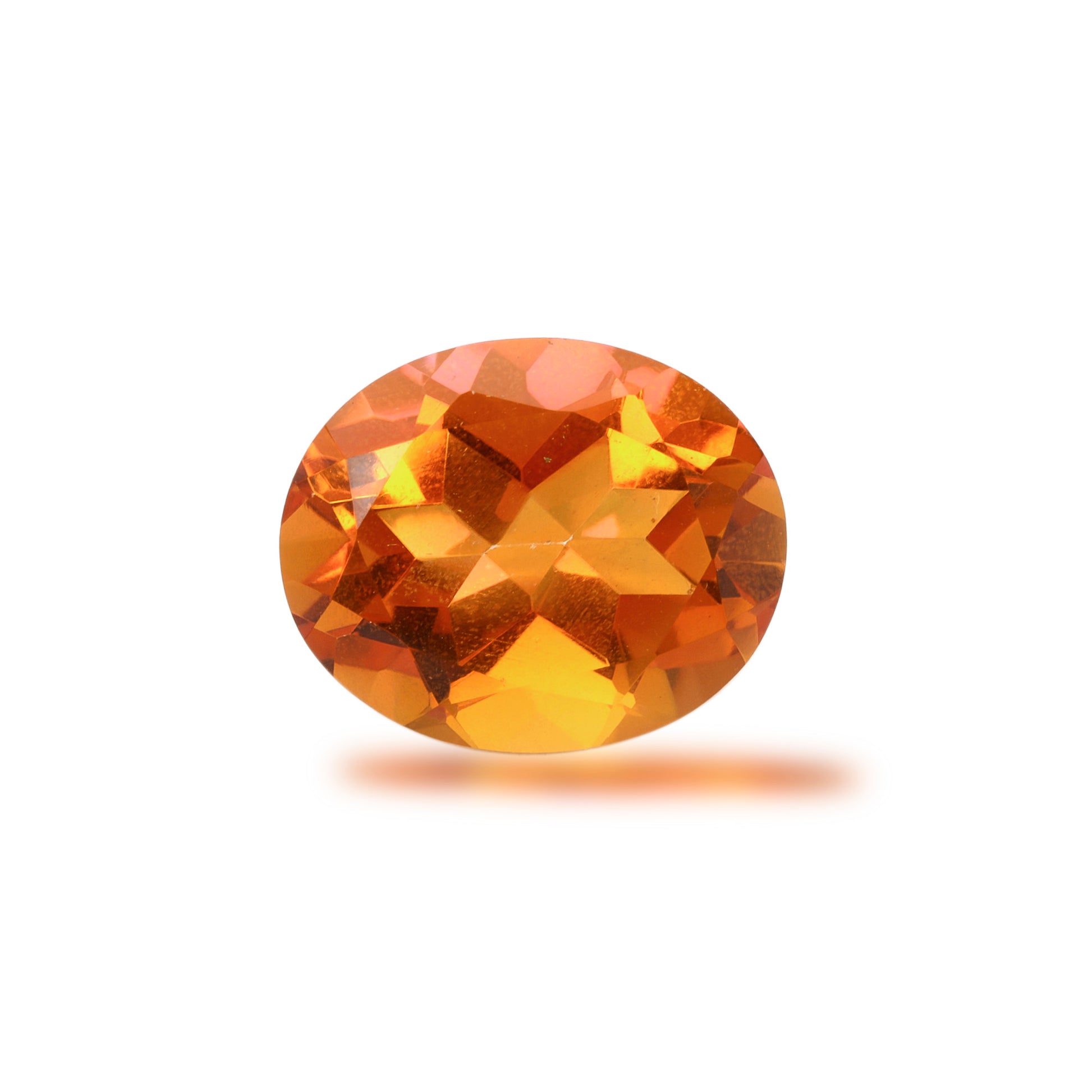 Padparadscha Quartz 12x10mm 3.95 Carats