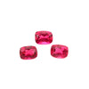 3Pc Lot Rubellite Tourmaline 4x3mm 0.45 Carats