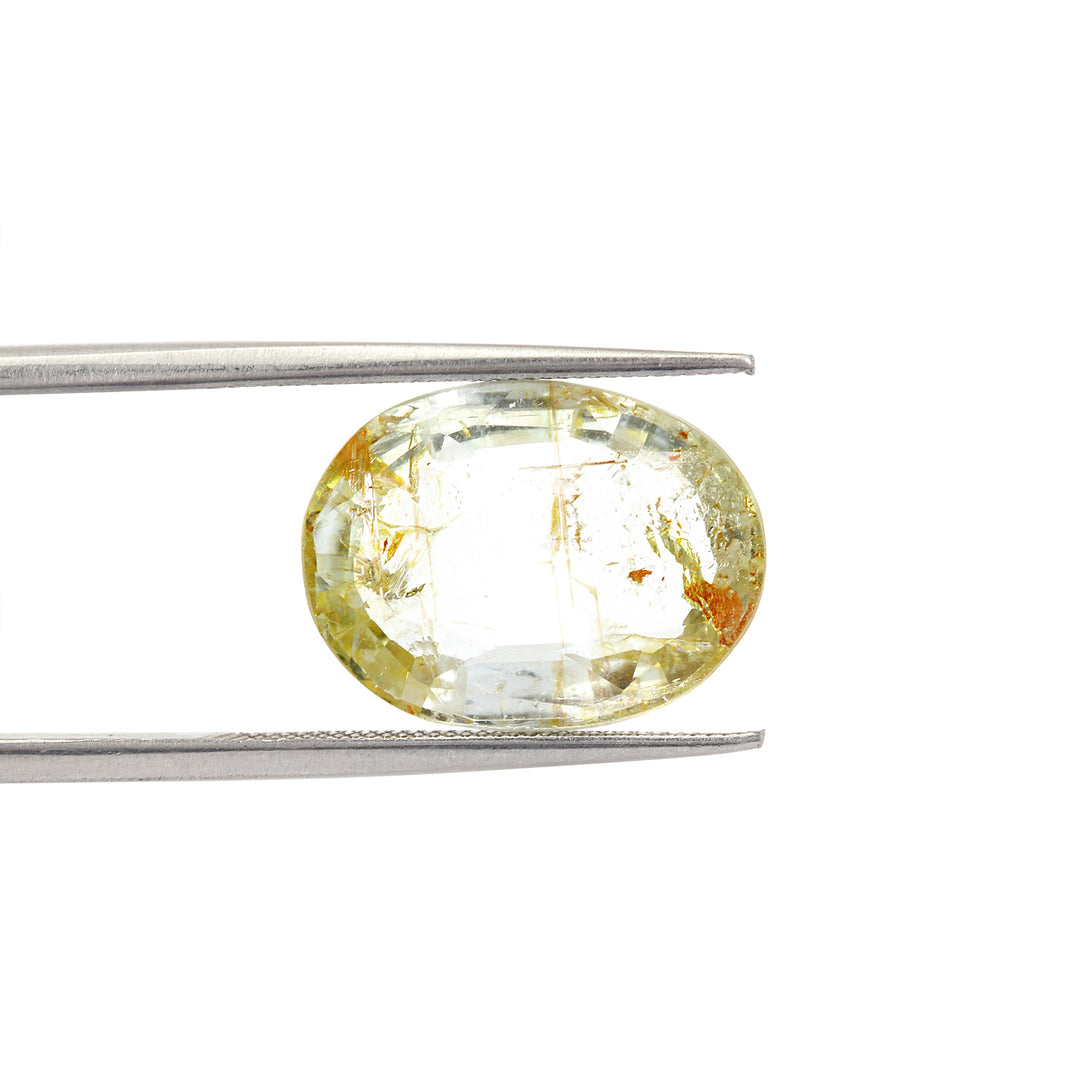 Certified Yellow Topaz 6.75 Cts (7.43 Ratti)